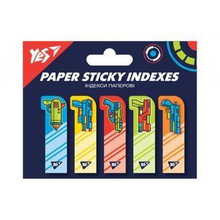 Індекси паперові YES Blaster 50x15мм, 100шт (5x20), 170308