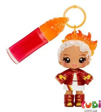 Игровой набор с куклой и блеском для губ YUMMILAND (ЯММИЛЕНД) S2 &ndash; КОРИЦА АМБЕР, комбинированый