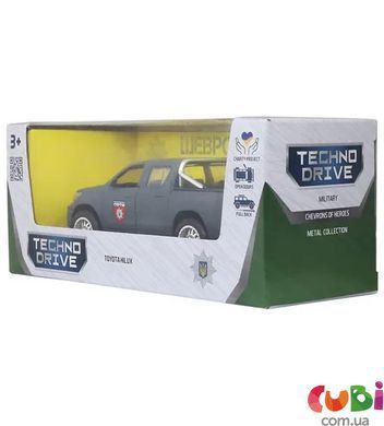 Автомодель серії "Шеврони Героїв" &ndash; TOYOTA HILUX &ndash; "ОШБр НПУ "ЛЮТЬ"