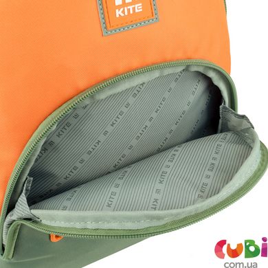 Рюкзак Kite Education teens 905M-6, зелений, помаранчевий, хакі, сірий