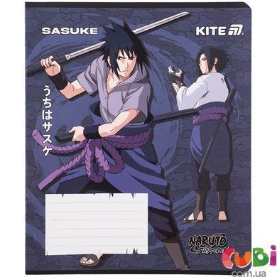 Зошит шкільний Kite Naruto NR25-232, 12 аркушів, клітинка