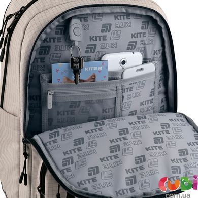 Рюкзак Kite Education teens 2594M-1 (K26-2594M-1), Бежевий