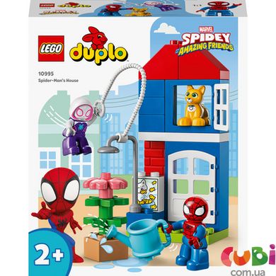 Конструктор LEGO DUPLO Super Heroes Дом Человека-Паука 25 деталей (10995)