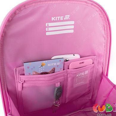 Рюкзак Kite Education каркасный 556 Girl's Power (K26-556M-1), сірий