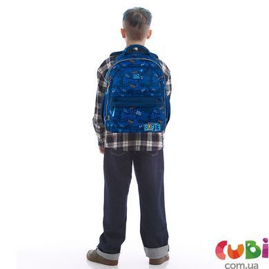 Рюкзак GoPack Education 182M Crazy Skate, комбінований