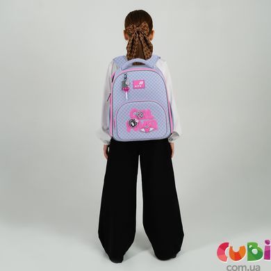 Рюкзак Kite Education каркасный 556 Girl's Power (K26-556M-1), сірий