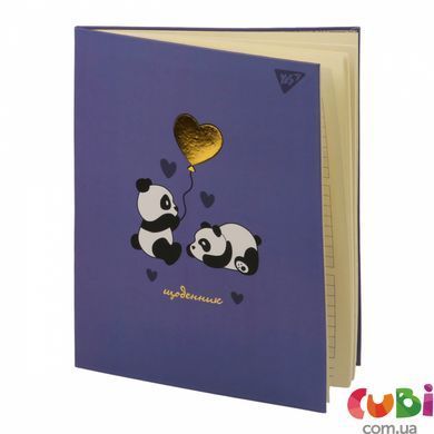 Щоденник шкільний YES інтегральний Panda, A5, 40 аркушів, 911626