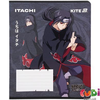 Зошит шкільний Kite Naruto NR25-232, 12 аркушів, клітинка