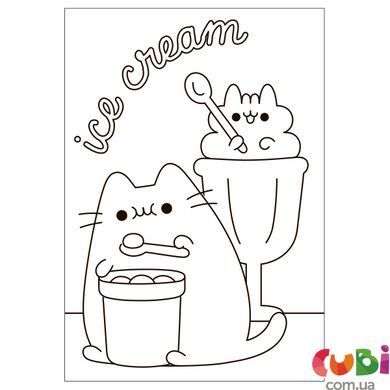 Розмальовка А4 YES Pusheen 12 стор.