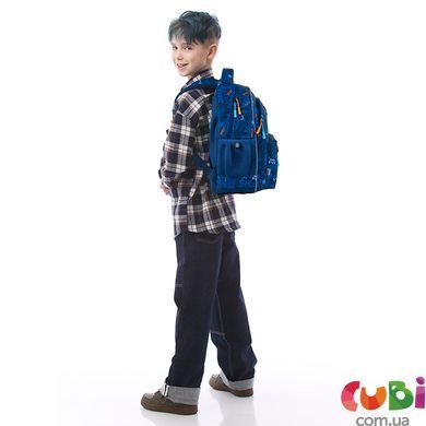 Рюкзак GoPack Education 182M Crazy Skate, комбінований