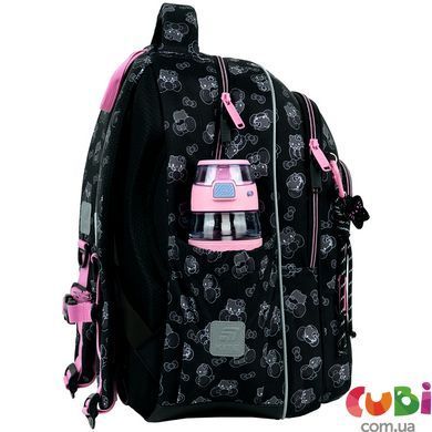Набір рюкзак + пенал + сумка для взуття Kite 763M HK (SET_HK26-763M), Чорний