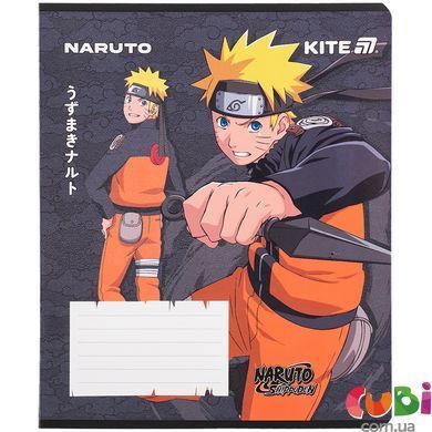 Зошит шкільний Kite Naruto NR25-232, 12 аркушів, клітинка