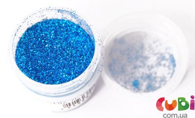Сухие блестки, Голубые, JJCF02, 7г, 0,2 мм (890920008)