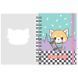 Блокнот на спирали Kite Aggretsuko AR25-229 A6, 80 листов, клетка