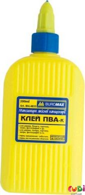 BM.4833 Клей ПВА 200 мл, ковпачок-дозатор,