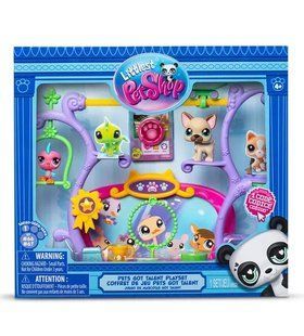 Ігровий набір LITTLEST PET SHOP &ndash; ШОУ ТАЛАНТІВ (2 фігурки, сцена, аксесуари), комбінований