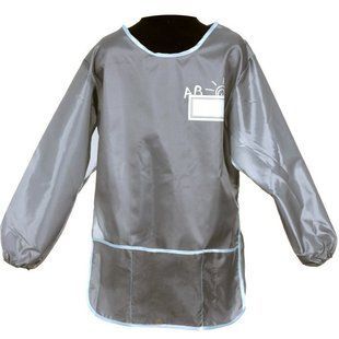 Фартух для дитячої творчості зі спинкою Cool For School сірий (CF61491-10)