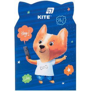 Блокнот Kite "Привет, Лиса" K25-461-3, 48 листов, клетка
