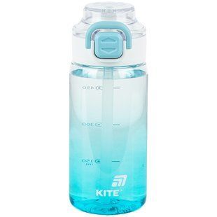 Бутылочка для воды Kite, 600 мл, голубая (K25-1212-2)