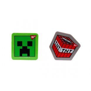 Резинка фигурная Yes "Minecraft" 2 дизайна, микс (560607)