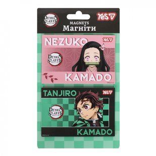 Магниты Yes "Demon Slayer.Nezuko", 6х9 см, 2 шт (708559)