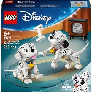 Конструктор Lego Disney Лаки и Пенни. 101 далматинец (43271), комбинированый