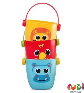 Игрушечные ведёрки для игры в ванной Kiddi Smart &ndash; водяные мельнички