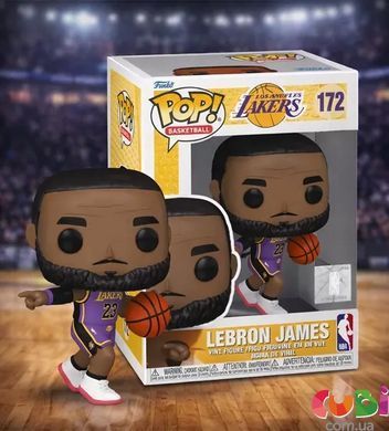 Ігрова фігурка FUNKO POP! серії "NBA: Los Angeles Lakers" - ЛЕБРОН ДЖЕЙМС (75117), комбінований
