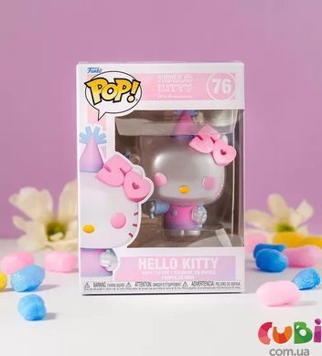 Ігрова фігурка FUNKO POP! серії "Sanrio: Hello Kitty" S2 - ХЕЛОУ КІТТІ З КУЛЬКОЮ, комбінований