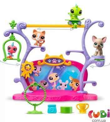 Ігровий набір LITTLEST PET SHOP &ndash; ШОУ ТАЛАНТІВ (2 фігурки, сцена, аксесуари), комбінований