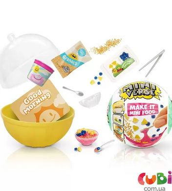 Игровой набор MINIVERSE серии "Mini Food 3" - СОЗДАЙ КАФЕ (в ассорт., в диспл.)