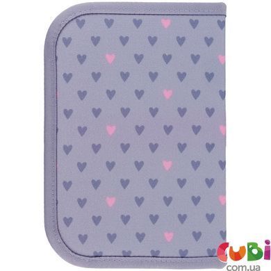 Пенал без наповнення Kite Studio Pets SP25-621, 1 відділення, 1 відворот для канцелярськиx речей, комбінований