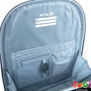 Рюкзак Kite Education каркасний 556 Black&Silver (K26-556M-2), Чорний