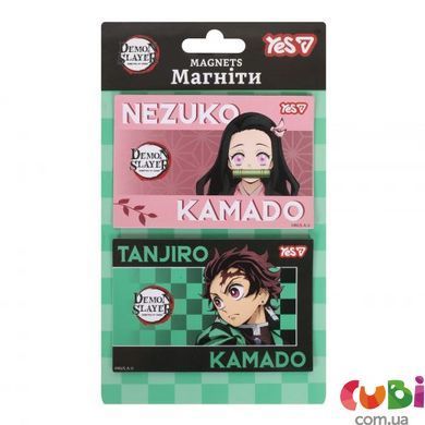 Магниты Yes "Demon Slayer.Nezuko", 6х9 см, 2 шт (708559)