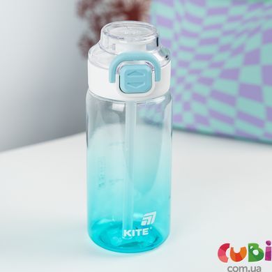 Пляшечка для води Kite, 600 мл, блакитна (K25-1212-2)