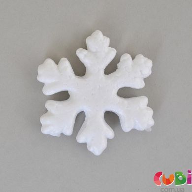 Набір пінопластових фігурок SANTI Сніжинка 7,5 см (742336)