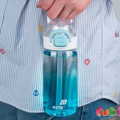 Пляшечка для води Kite, 600 мл, блакитна (K25-1212-2)