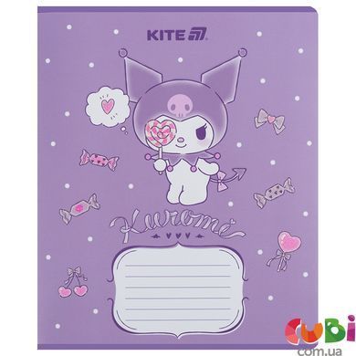 Тетрадь школьная Kite Kuromi HK25-234-2, 12 листов, линия