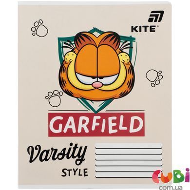 Зошит шкільний Kite Garfield (GF26-236), 18 аркушів, клітинка