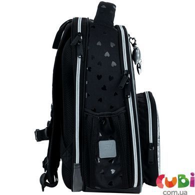 Рюкзак Kite Education каркасний 556 Black&Silver (K26-556M-2), Чорний