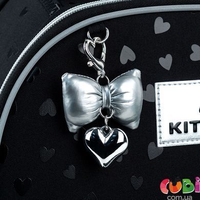 Рюкзак Kite Education каркасний 556 Black&Silver (K26-556M-2), Чорний