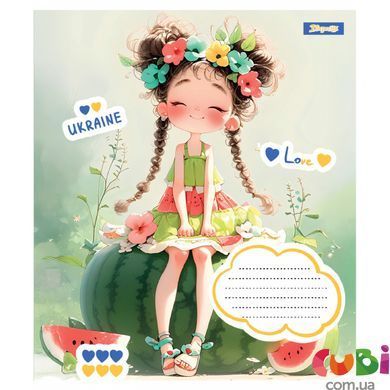 Тетрадь ученическая школьная, А5 12 кл. 1B Free and Happy (768232)