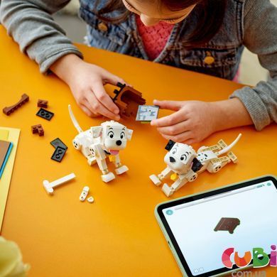 Конструктор Lego Disney Лаки и Пенни. 101 далматинец (43271), комбинированый