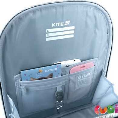 Рюкзак Kite Education каркасний 556 Black&Silver (K26-556M-2), Чорний