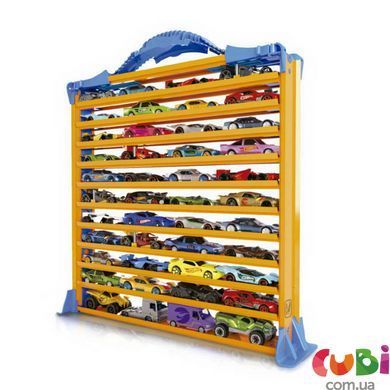 Ігровий гараж з доріжками для зберігання машинок Hot Wheels (HWCC9B)
