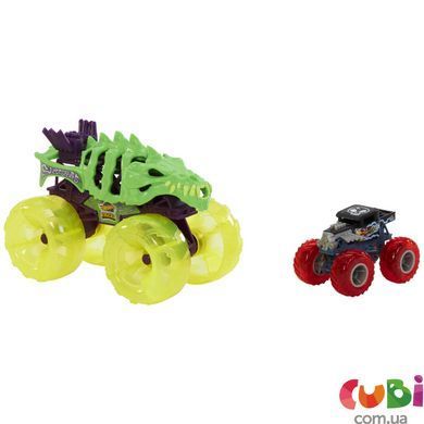 "Набор 'Заряжай и преследуй' Power Smashers Monster Trucks Hot Wheels, HXT05", комбинированый