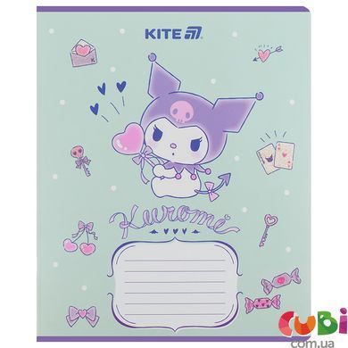 Тетрадь школьная Kite Kuromi HK25-234-2, 12 листов, линия