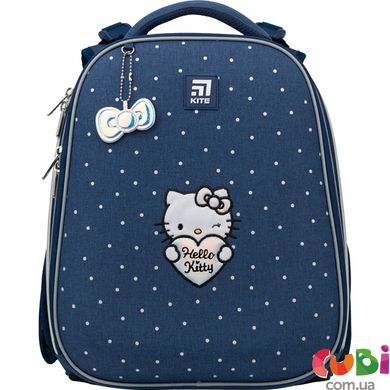 Рюкзак школьный каркасный Kite Education Hello Kitty HK22-531M, Синій