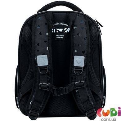 Рюкзак Kite Education каркасний 556 Black&Silver (K26-556M-2), Чорний