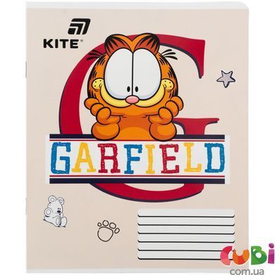 Зошит шкільний Kite Garfield (GF26-236), 18 аркушів, клітинка